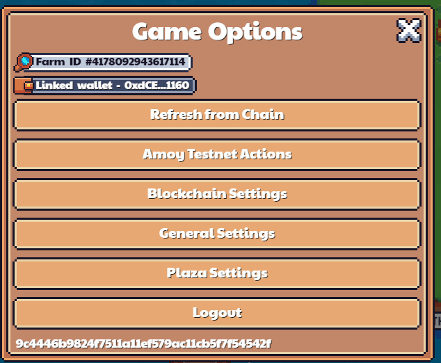 Game Options